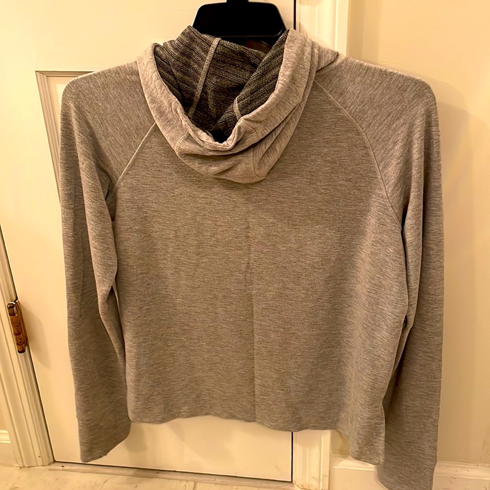 Lightweight gray sweatshirt. - Picture 2 of 2